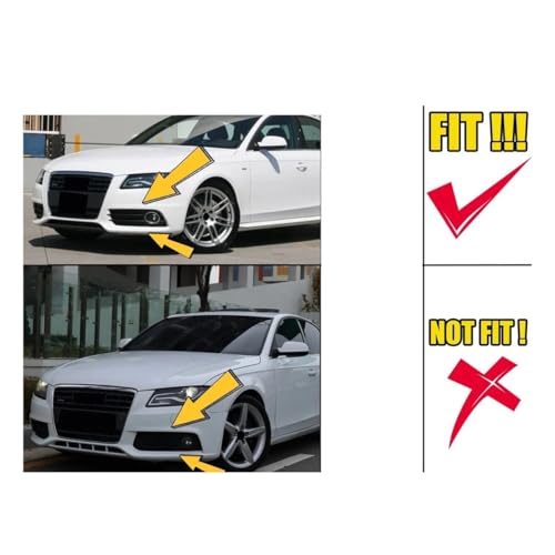 8K0807681C calandre cassée remplacement pare-chocs Audi A4 B8 - 3