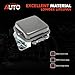 AUTO OCCASION VR166T Voltage Regulator Compatible with Ford Lincoln Mercury Car Truck 1964-1987 External Mustang 130506 D9PF-10316-AA D9PZ-10316-A E2AF-10316-AA