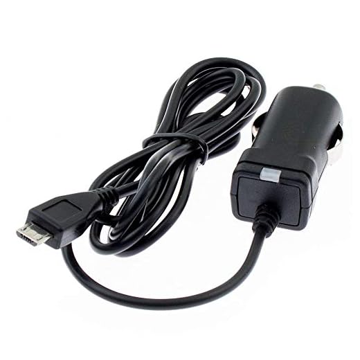 cellePhone Kfz-Ladekabel für HTC One X S V XL/Desire C/EVO 3D / Explorer/Rhyme/Titan - ersetzt CC-C200 (Micro-USB)