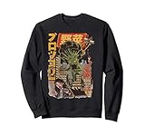 Japanese Japan Kaiju Gemüse Brokkoli Anime Sweatshirt