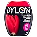 Produktbild DYLON Tulpin Red All-in-1 Textilfarbe (350 g), Stofffarbe zum Einfärben und Auffrischen in der Waschmaschine, für frische und intensive Farben