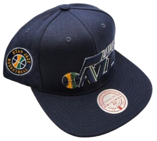 Mitchell & Ness Utah Jazz Gorra Snapback Ajustable miniatura 2