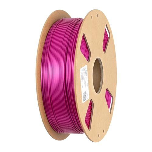 Filament PLA en soie rouge rose pour créer des objets déco uniques à la maison