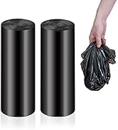 ELS PET 2 Packs Replaced Waste Bags, Portable Cat Litter Waste Receptacles Bags for Cat Litter Bo...