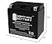 Mighty Max Battery YTX14-BS Battery Replacement for Mercedes Backup Auxiliary 2115410001
