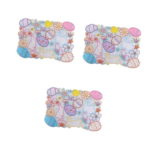 Set de table Pâques lavable pour protection de table de fête - 2
