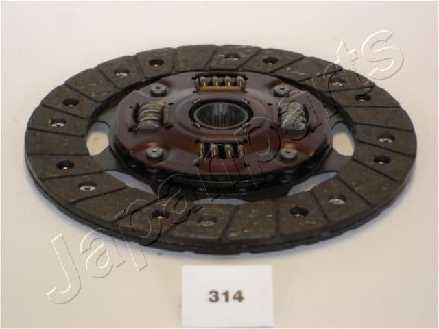 Disque d'embrayage anti-vibration Japanparts DF-314 vitesses fluides