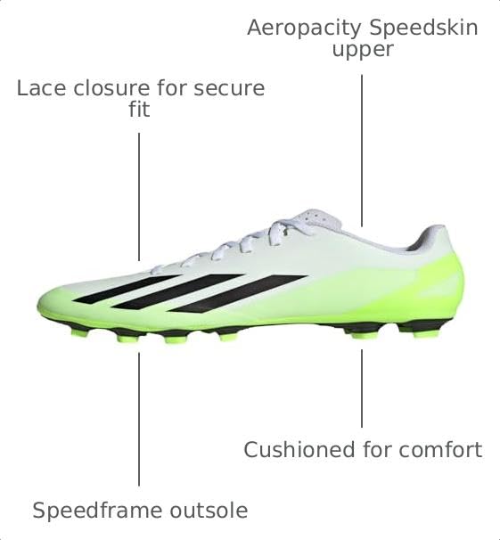 Image of adidas X Crazyfast.4 Firm Ground Soccer Cleats