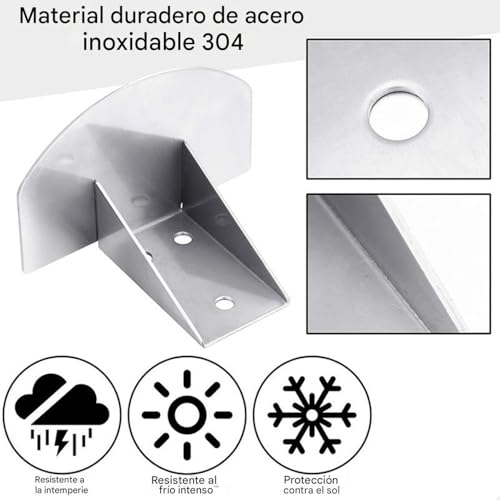 Retenedores de nieve para techos metálicos en viviendas de montaña 8