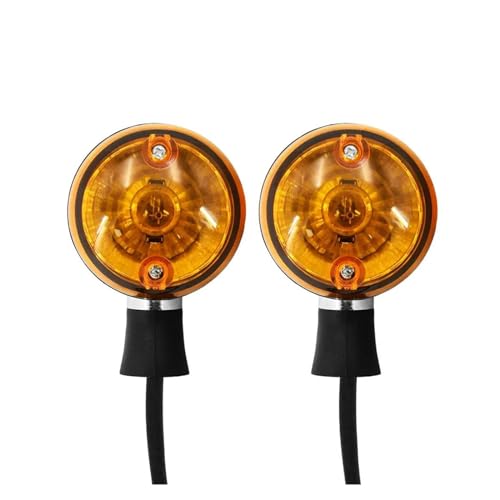 Feu indicateur LED ambre avec boîtier en métal pour Indian Scout