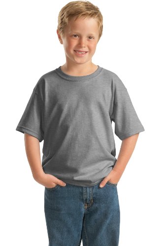 Image of Gildan Unisex-Child Gildan Youth Heavy Cotton T-Shirt, Style G5000b, 2-Pack