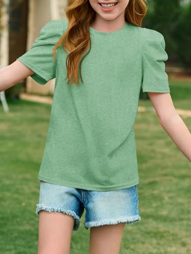 Image of Imily Bela Kids Girls Puff Short Sleeve T Shirts 5-14 Years