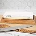 Premium whetstone knife sharpening set | Total of 8 grits stones to sharpen any tool, knife or pocket knife - Includes 8 whetstones, carrying case, acacia wood base, flattening stone and angle guide