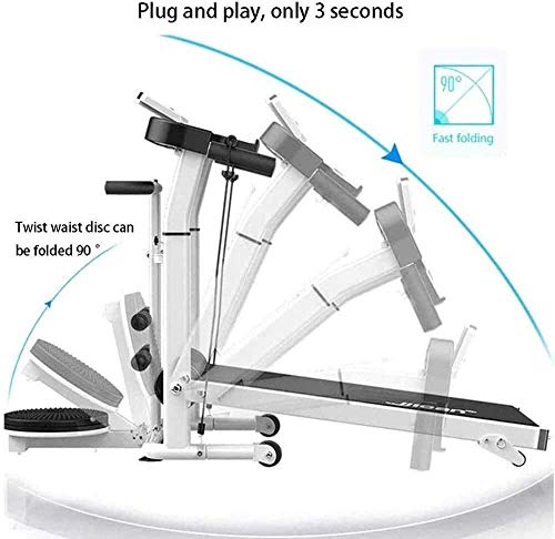 Image of Treadmill Household Small Silent Walking Machine Weight Loss Fitness Three Grade Adjustment Foldable Design for Home and Gym Use
