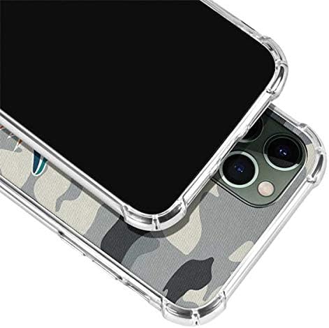 Skinit Clear Phone Case Compatible with iPhone 12 Pro Max - Officially Licensed NFL Miami Dolphins Camo Design