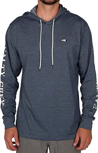 Salty Crew Deckhand Tech Pullover Hoody - Navy