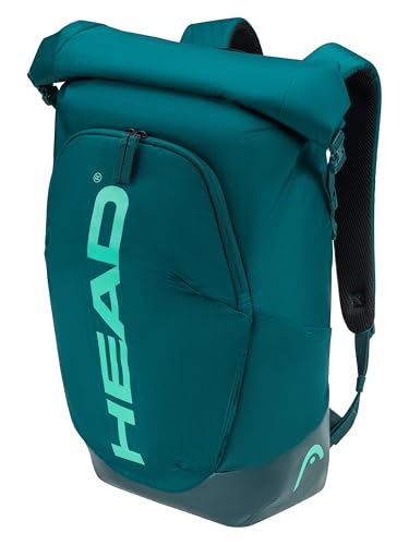 HEAD Tour Racqpack sac à dos de tennis noir et orange pour équipement