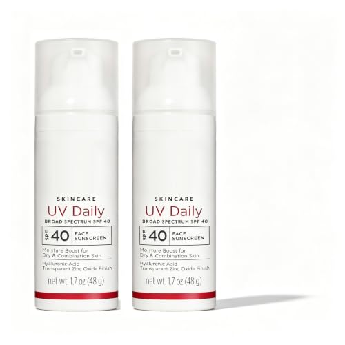Image of UV Daily SPF 40 Face Sunscreen Moisturizer with Zinc Oxide, Daily Face Moisturizer with SPF, Sunscreen