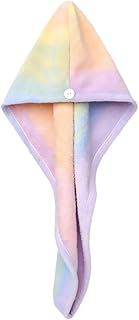 Beavorty Touca De Cabelo Seco Toalhas De Spa Touca De Banho De Cabelo Toalha De Microfibra Turbante Toalha De Cabelo Touca De Secagem Rápida Toalha De Cabelo De Microfibra Touca De Secagem