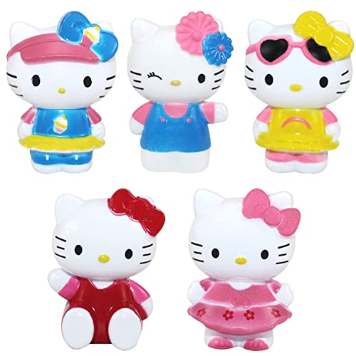 【Miglior Regalo】Queste bambole con cappello a cilindro della torta di Kitty sono ottimi regali per bambini o adulti appassionati e nostalgici. Personaggio di Kitty , rendi felice il compleanno o il Natale di qualcuno!