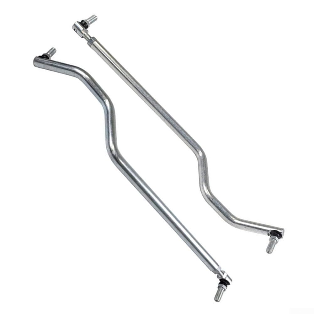 Coppia di anelli di trazione sterzo GY20491 GY20492, per tosaerba L100 / L105 / L107 / L108 / L110 / L111 / L118 / L120 / L130 / G110 in acciaio al cromo molibdeno sinistro e destro