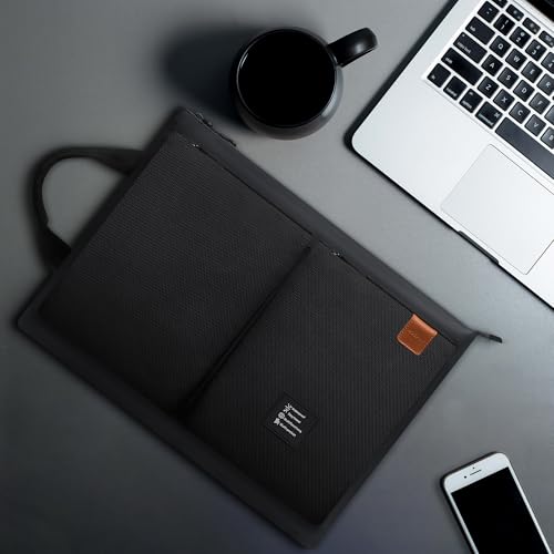 Funda para portátil de 16 pulgadas negra que protege tu ordenador contra la lluvia 2