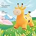Bouncy Inflatable Giraffe Horse - Bouncy Pals Hopping Toy with Pump for Ages 1-8 Years - Ideal Children's Gift and Birthday Present