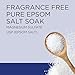 Dr Teal's Pure Epsom Salt Soak, Fragrance Free, 4 Pound (Pack of 1) (Packaging May Vary)