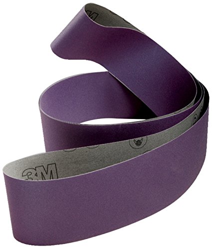 Ceinture en tissu P100 3M 69507 bande abrasive violette 203x4166 mm