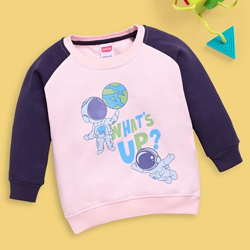 Image of LuvLap Baby Boys Full Sleeve Sweatshirt & Pyjama Set Pack of 1