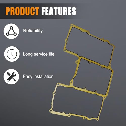 Image of Intake Manifold Gasket Kit Fit for Jaguar XJ XF F-Type F-Pace XE 3.0L 2013-2020 Replace# LR041680 C2Z17248 C2Z17249