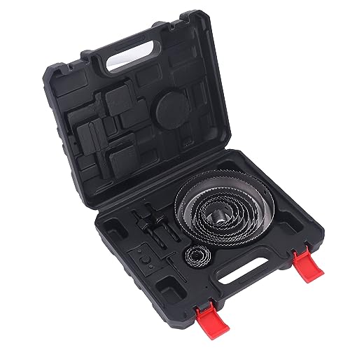Kit de sierras de copa 17 piezas para madera y metal miniatura 2