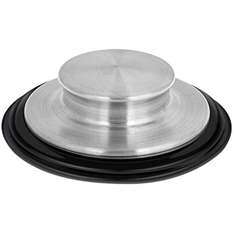 Rfvtgb 3/8 Inch Kitchen Sink Stopper Steel Garbage Disposal Plug Splash Guard Universal Drain Stopper Kitchen Sink Strainer Fits Standard Kitchen Drain Size Cover