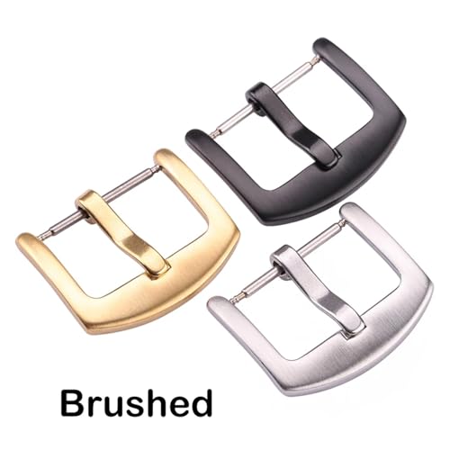 Boucle de montre en acier résistant pour remplacer un fermoir usé 22mm
