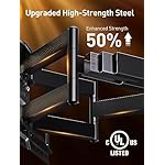 Perlegear UL-Listed Full Motion TV Wall Mount for 42–90 Inch TVs up to 150 lbs, Pre-Assembled TV Mount with Tool-Free Tilt, Swivel, Extension, Max VESA 600 x 400mm, 12″/16″/18″/24″ Wood Studs, PGLF16 - Image 6