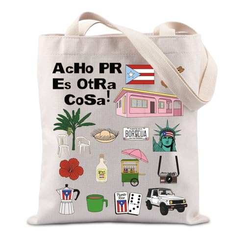 Bandera Puerto Rico Boricua Pride Tote Bag miniatura 1