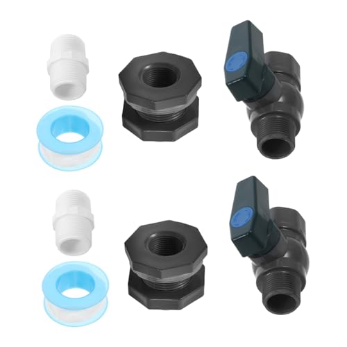 Adaptateur Robinet PVC Récupérateur d'Eau pour Éviter les Fuites de Cuve