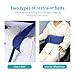 ENLUNTRA Medical Bed Restraint Strap for Elderly，Anti-Fall Waist Belt for Elderly，Adjustable Wheelchair Seat Safety Belt,Medical Bed Safety Assist
