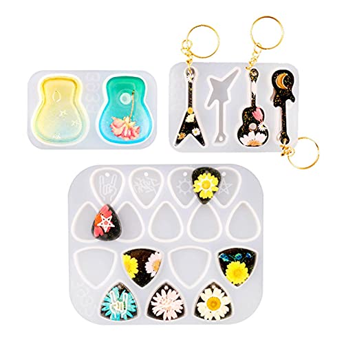 Moule en résine époxy universel pour médiator de guitare, médiator triangulaire, bijoux en résine, outils de moulage de… - Les Beatles, Paul McCartney, John Lennon, RIngo Starr, George Harrison Moule en résine époxy universel pour médiator de guitare, médiator triangulaire, bijoux en résine, outils de moulage de… – Image 4
