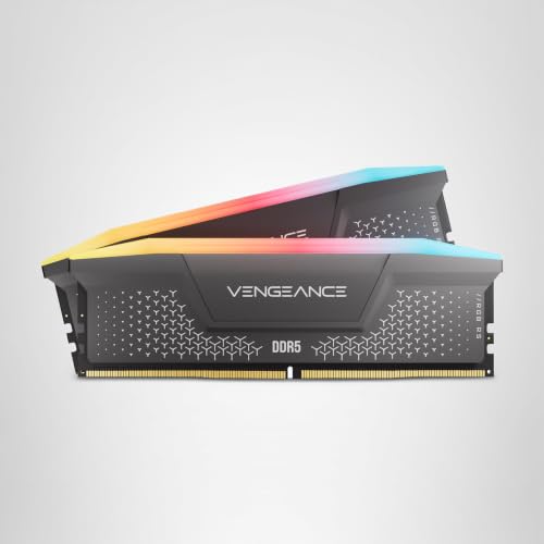 CORSAIR VENGEANCE RGB RS DDR5 64GB (2 x 32GB) Fino a 5600MHz AMD INTEL RAM - RAM - Immagine 5