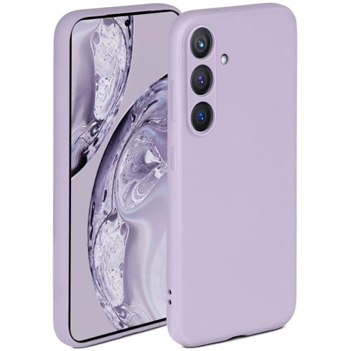 Coque silicone Samsung S24 pour éviter les rayures d'écran avec bords surélevés