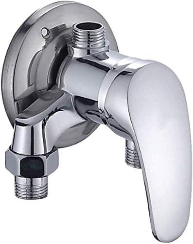Robinet mitigeur de douche mural en laiton, interrupteur de commande de Valve de mélangeur de douche, pour salle de bain eau froide et chaude à levier unique, chromé