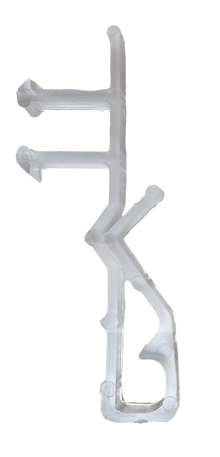 Asia Buy Clear 2" Hidden Valance Clips For Horizontal Blinds - (2)