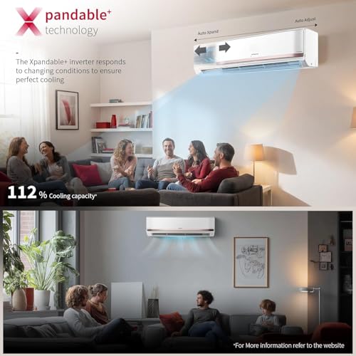Image of Hitachi 1.5 Ton 3 Star,Heavy Duty Smart Inverter Split AC (Copper, Wi-Fi, Long air throw, ice Clean, Hybrid Convertible, Anti-Bacterial Mesh Filter,2026 Model,RAS.Y319PCDISL, White)