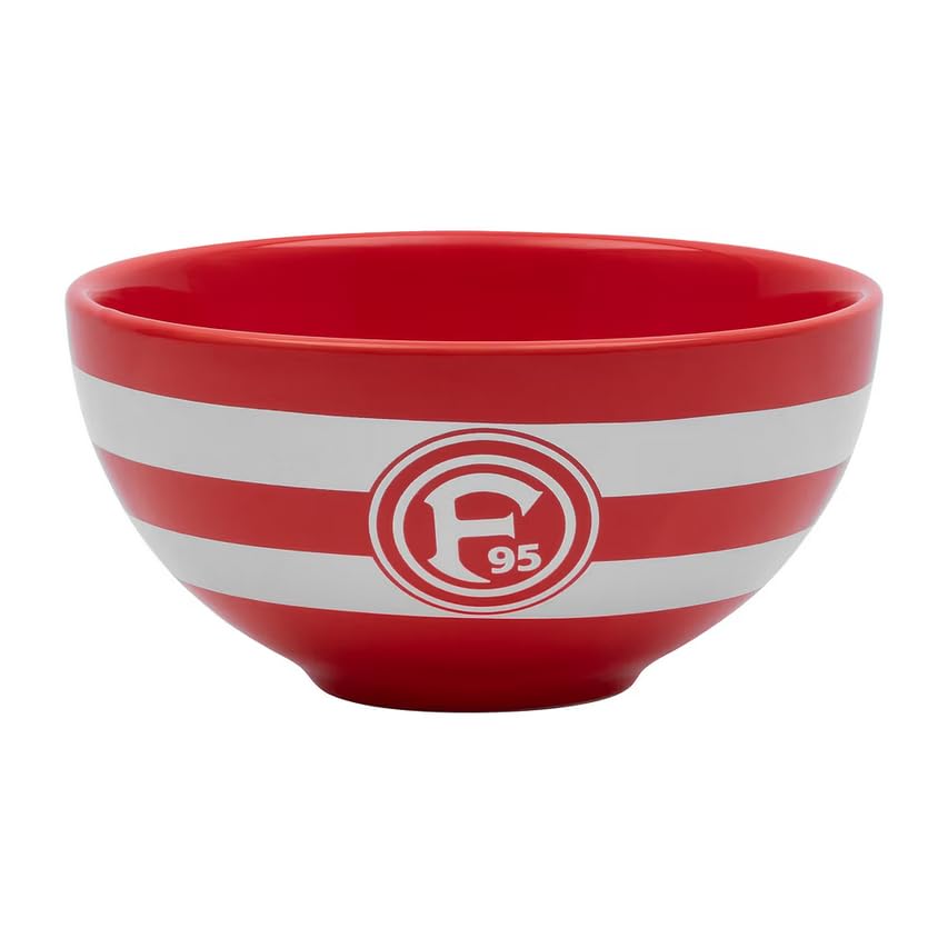 Fortuna Düsseldorf Müslischale Blockstreifen