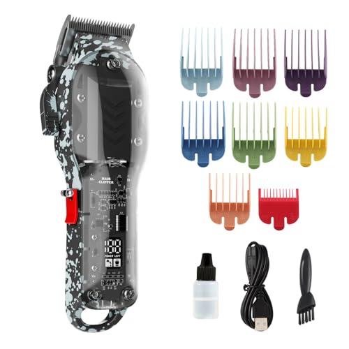 Tuanchuanrp Professional Hair Clippers for Men, Cordless Barber kit for Hair Cutting & Grooming,...