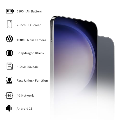 I23 Ultra Unlocked Cell Phone 4G Dual SIM Android Phone 8GB+256GB Unlocked... - Image 2
