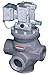Parker Hannifin N3555904553 Series "N" Cast Aluminum 3-Way Solenoid Inline Poppet Valve
