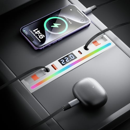 Qoope 2 Type-C USB Hub for Tesla Model 3/Y 65W Dock