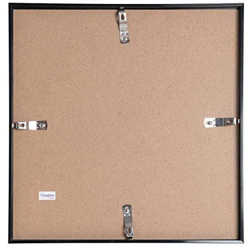 Hampton Frames BACKLOADER 12x12 (30x30cm) Black Picture Poster Photo Certificate Display Frame - Image 4